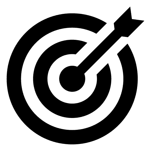 Target icon symbolising tailored IT strategy planning