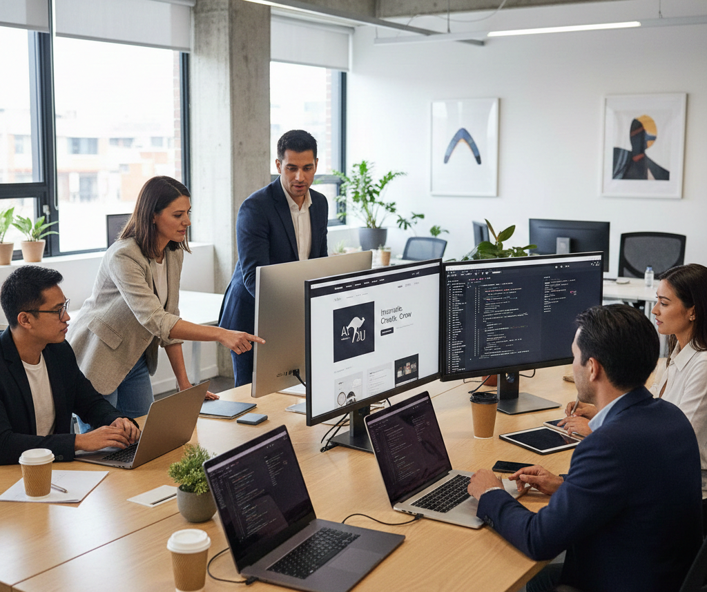 Website development companies in Australia building modern business websites.