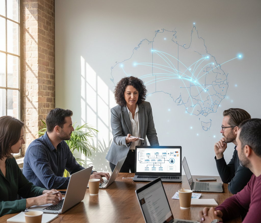 IT consultant advising on cloud MSP Australia for a small business