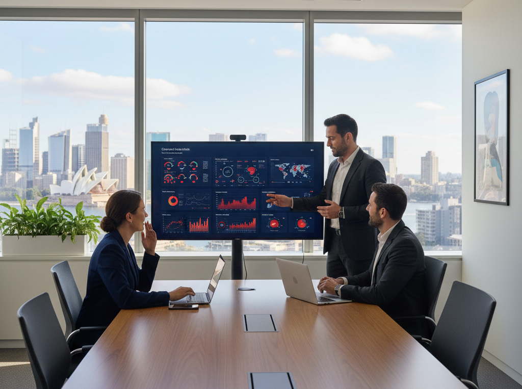 Cybersecurity IT challenges for Sydney businesses including data protection and threat monitoring