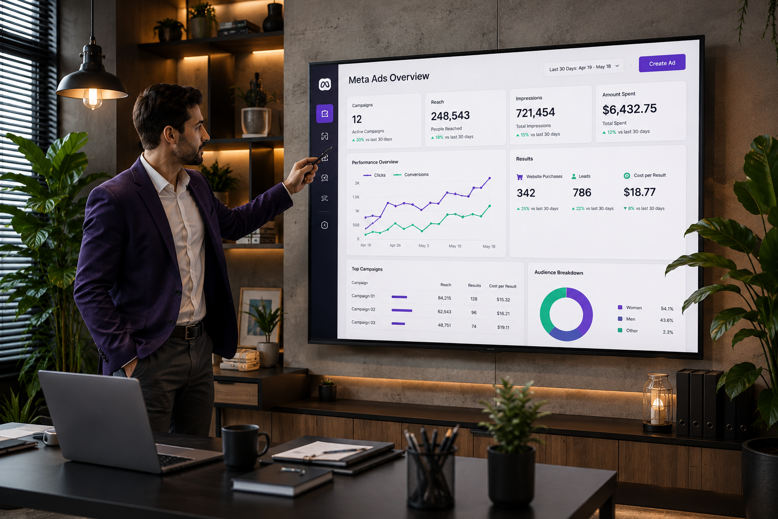 Google Ads campaign project
