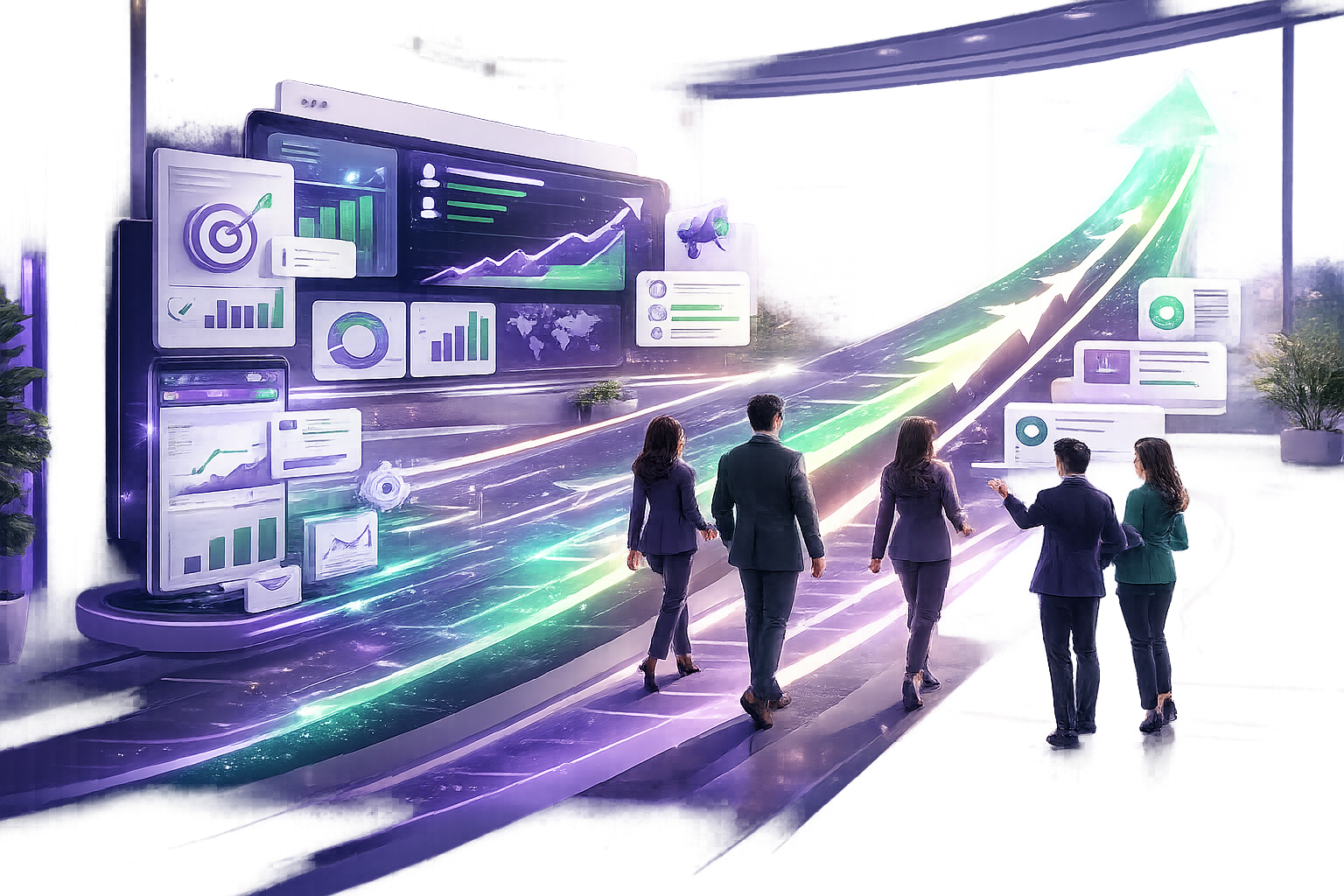 Business growth and IT digital support