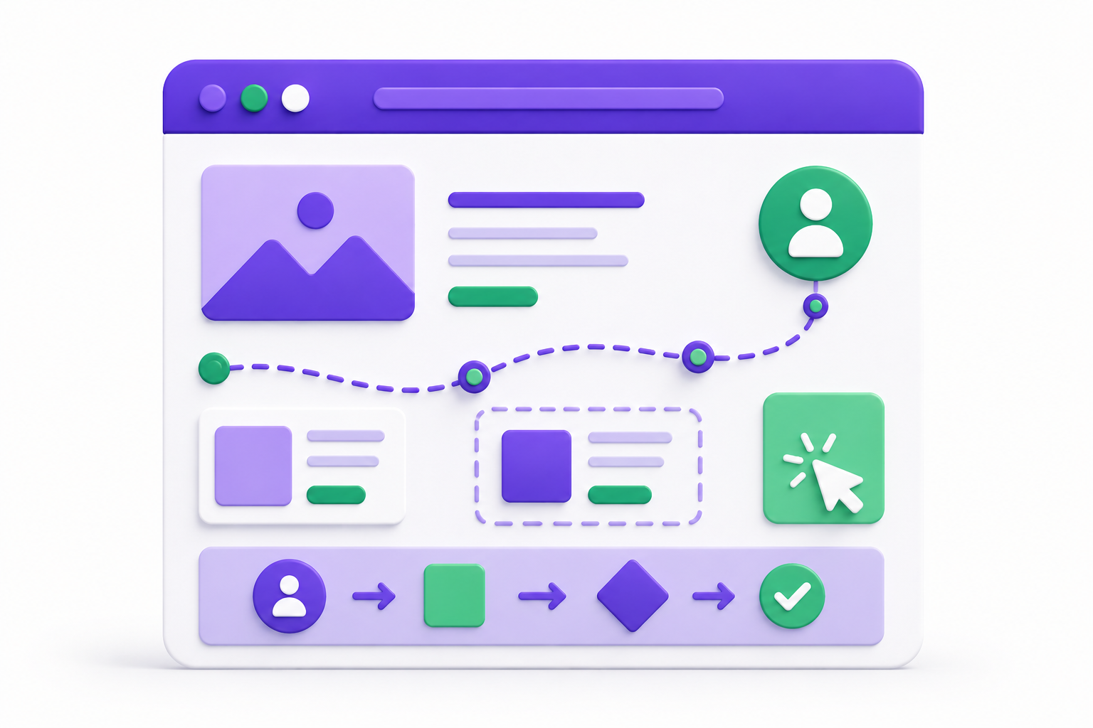 User centric website layouts
