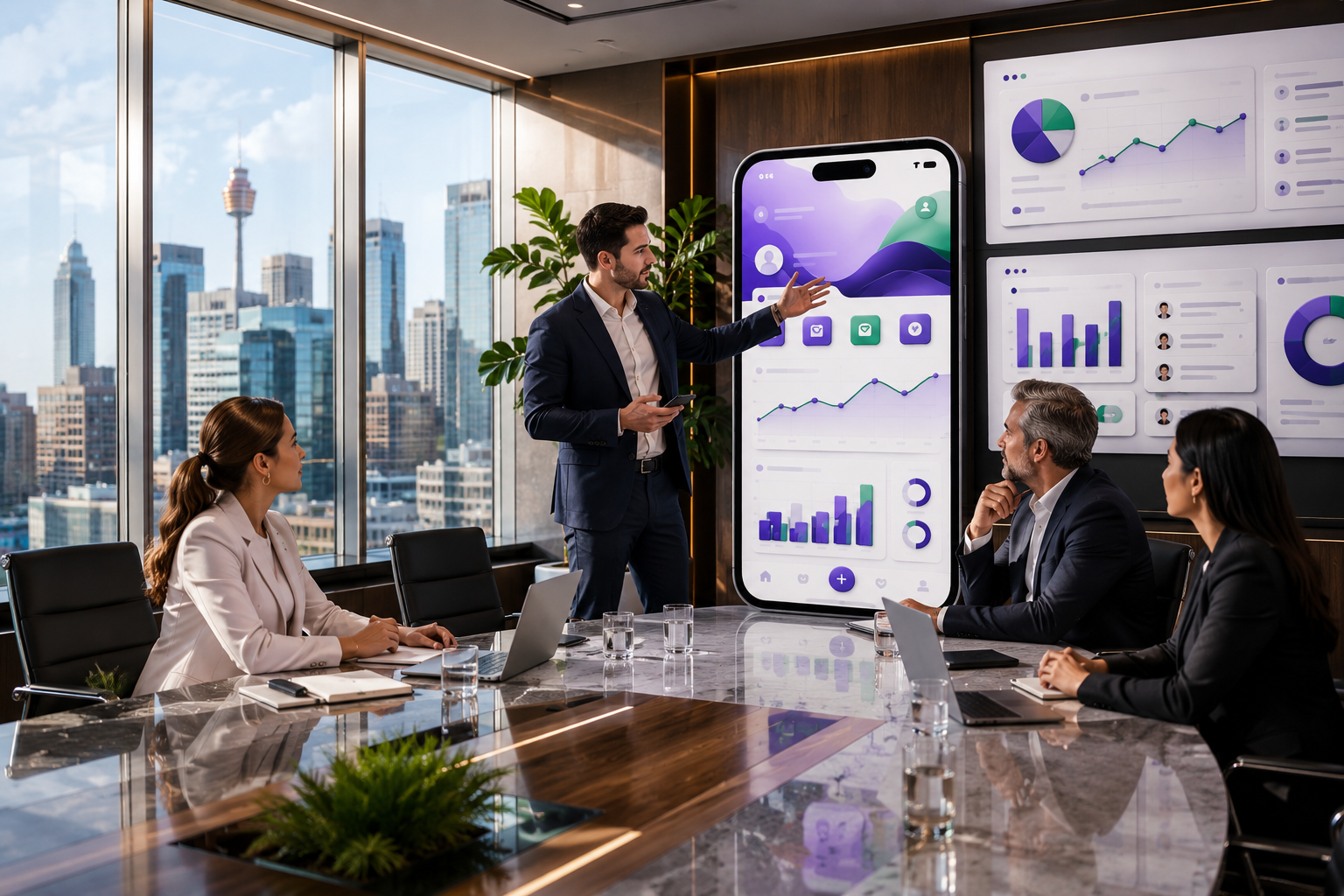 Custom mobile app development for business growth
