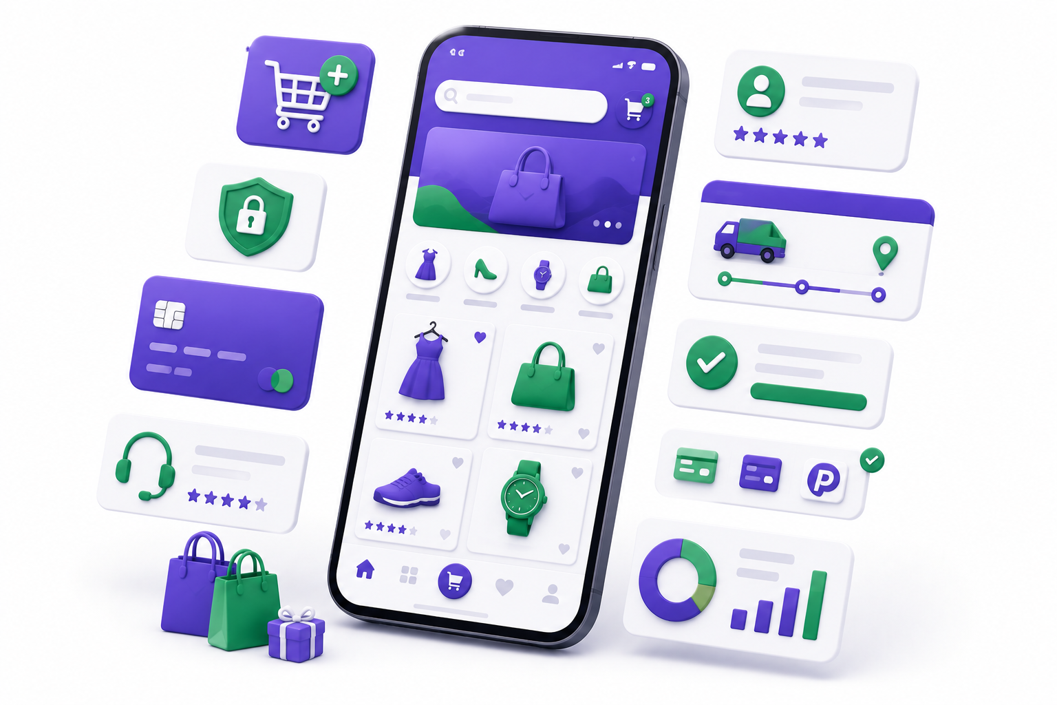 E-commerce mobile app development