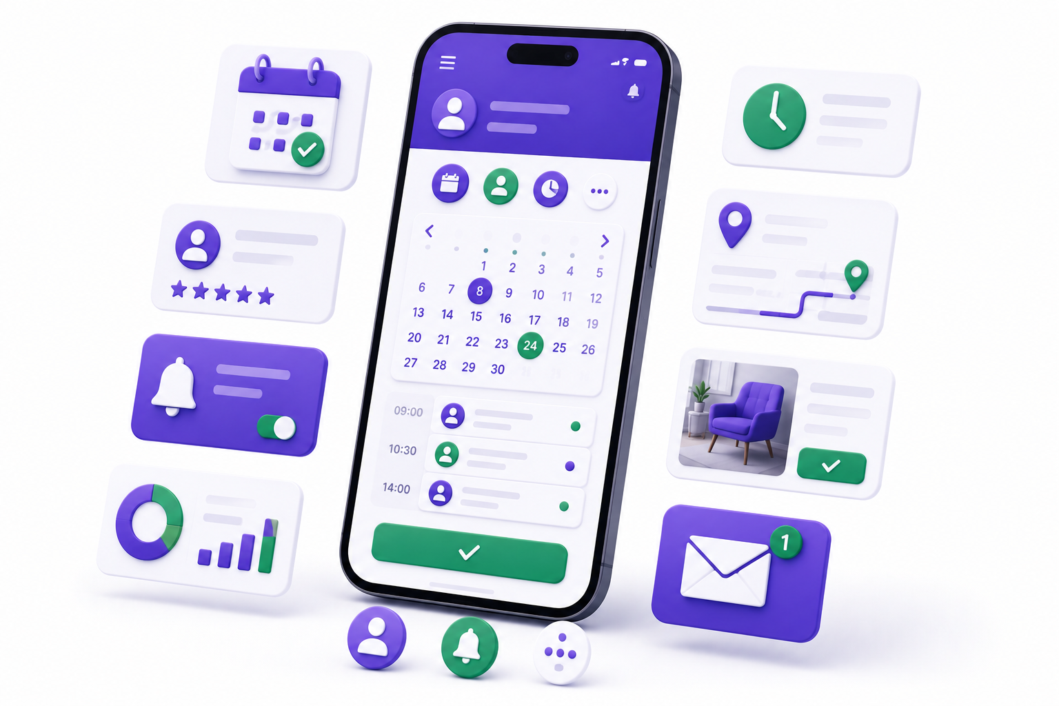 Booking app development